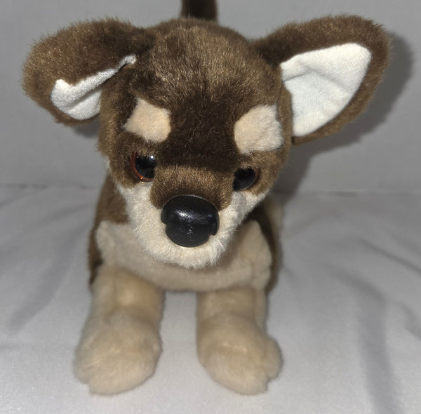 Douglas Cuddle Toy Paco Brown Chihuahua #1957 Rare Damage