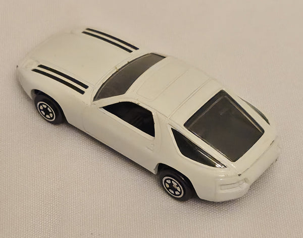White Porche 928 China Vintage Metal Car Used