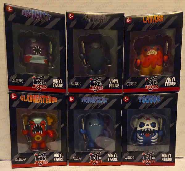 Axe-Alotls 2 Inch Battle Characters Series 1