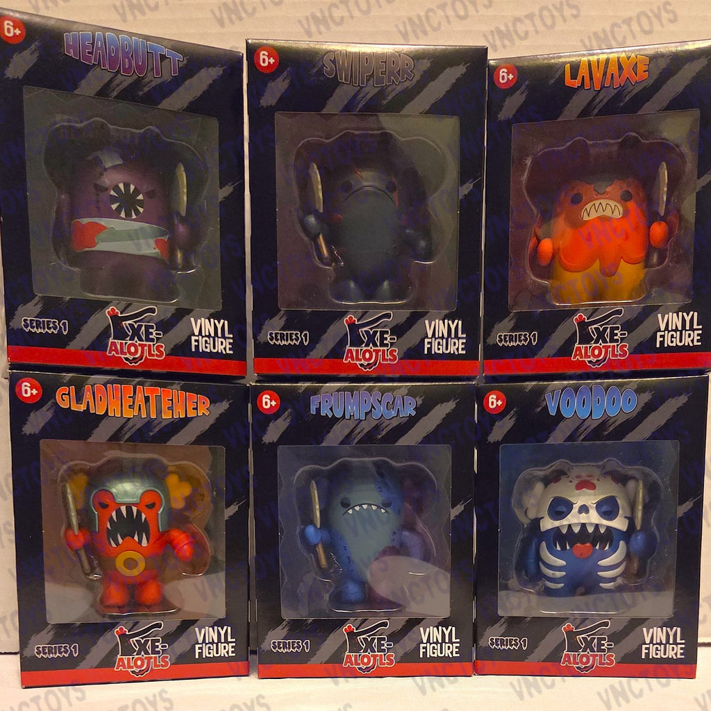 Axe-Alotls 2 Inch Battle Characters Series 1