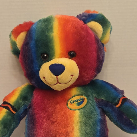 Build A Bear Crayola Crayon Rainbow Plush