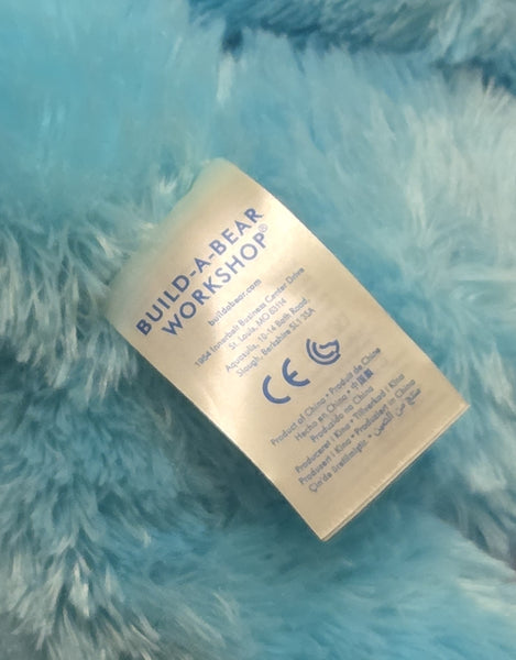 Build A Bear Dinosaur Stegosaurus Blue and Pink Plush