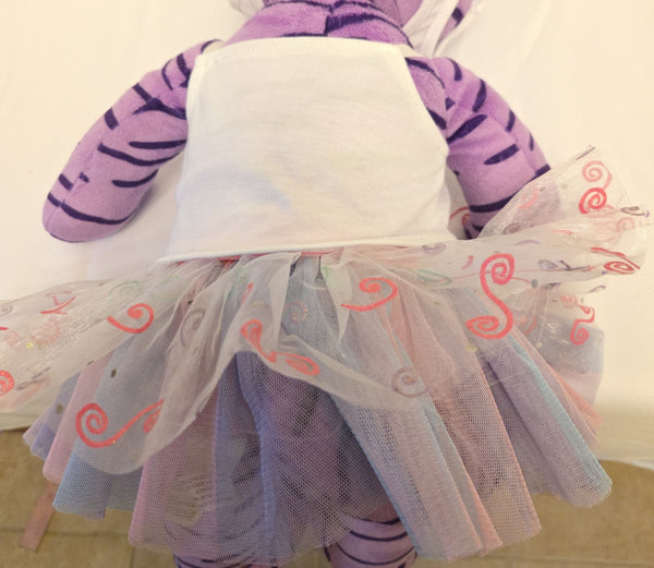 Build A Bear Honey Girls Teegan Teal Hair Plush