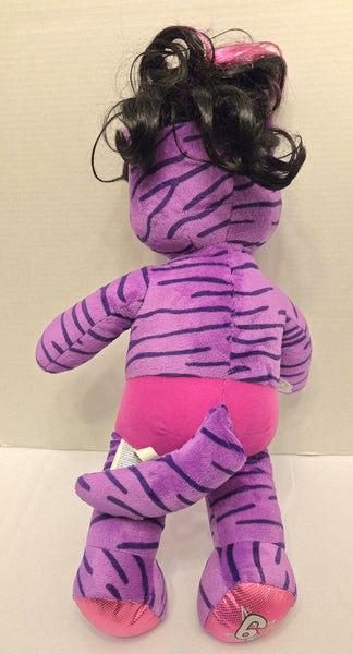 Build A Bear Honey Girls Teegan Pink Hair Plush