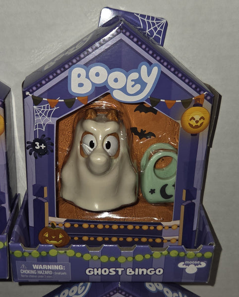 Bluey Booey Halloween Figures Vampire Monster Witch Ghost