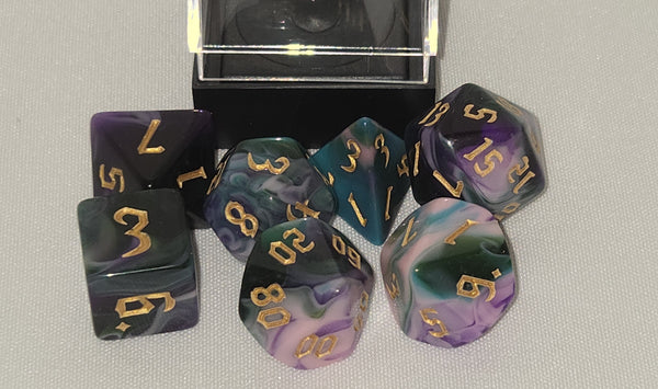 Night Elves RPG Dice Set