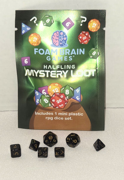 Halfling Dice Mystery Loot Blind Bag RPG Set