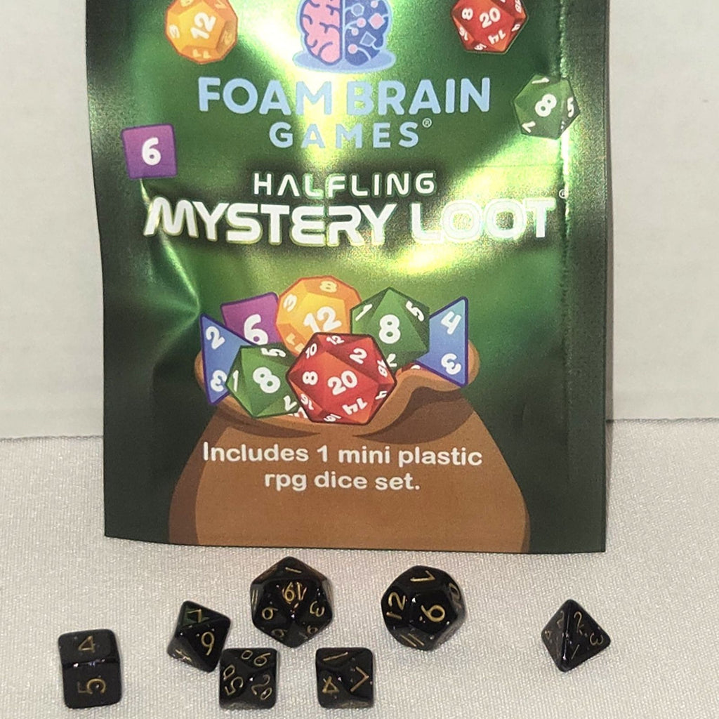 Halfling Dice Mystery Loot Blind Bag RPG Set