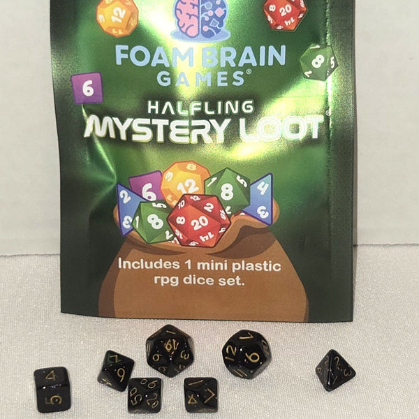 Halfling Dice Mystery Loot Blind Bag RPG Set