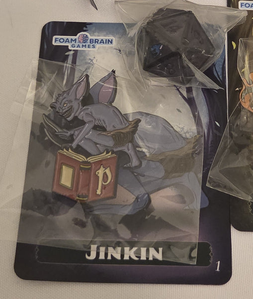 Pathfinder Lost Tome Mystery Loot Metal Figure And D20