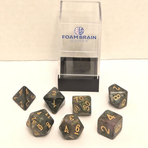 Mystic Woodland RPG Dice Set