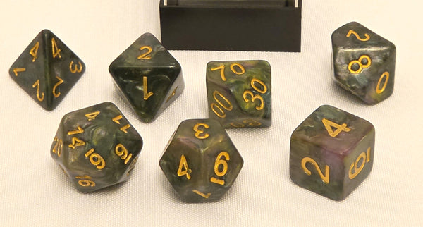 Mystic Woodland RPG Dice Set