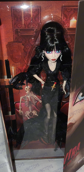 Elvira Mistress Of The Dark Monster High Skullector Doll