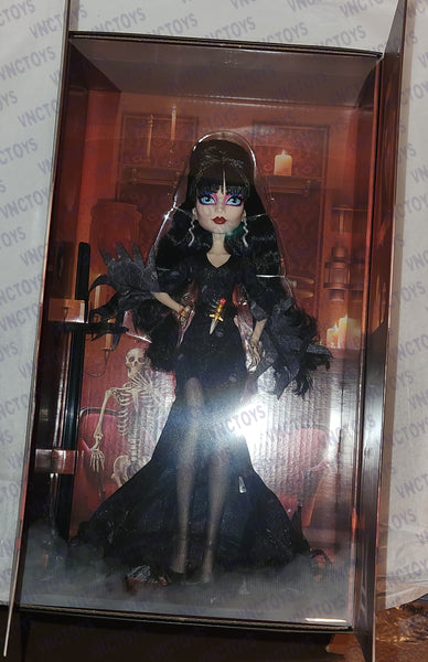 Elvira Mistress Of The Dark Monster High Skullector Doll