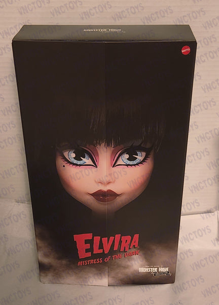 Elvira Mistress Of The Dark Monster High Skullector Doll