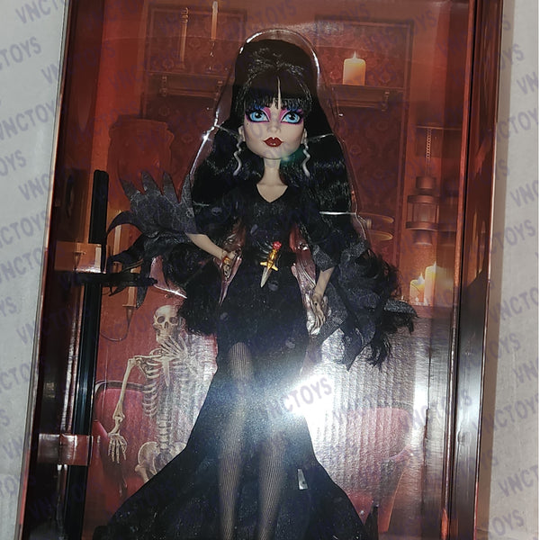 Elvira Mistress Of The Dark Monster High Skullector Doll