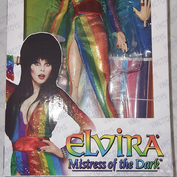 Elvira Mistress Of The Dark 8 Inch Over The Rainbow
