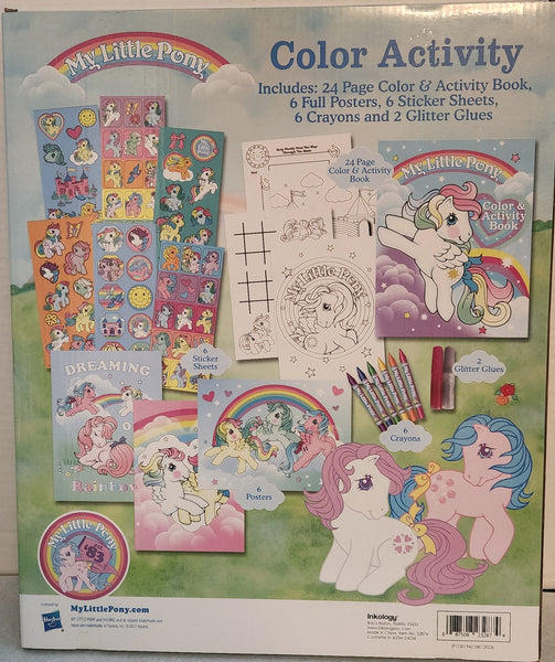 My Little Pony Retro G1 Color Activity Set