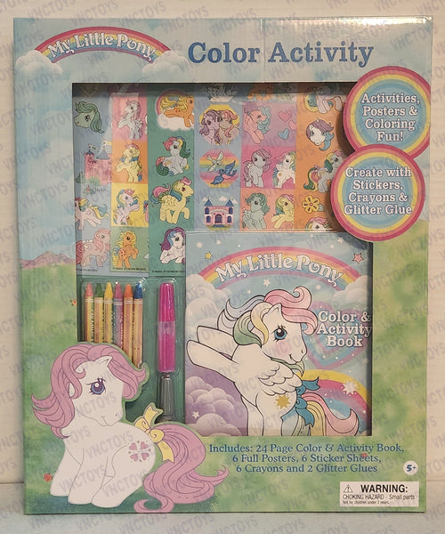 My Little Pony Retro G1 Color Activity Set