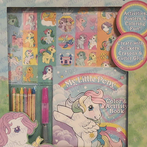 My Little Pony Retro G1 Color Activity Set