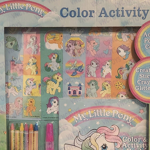 My Little Pony Retro G1 Large Activity Set
