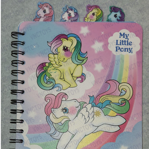 My Little Pony Retro G1 Tab Notebook Dot Ruled