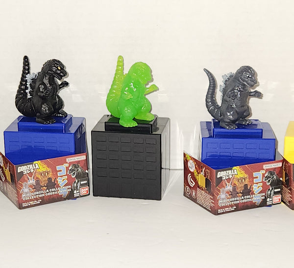 Bandai Mini Collection Blind Box Godzilla With Chase Figures