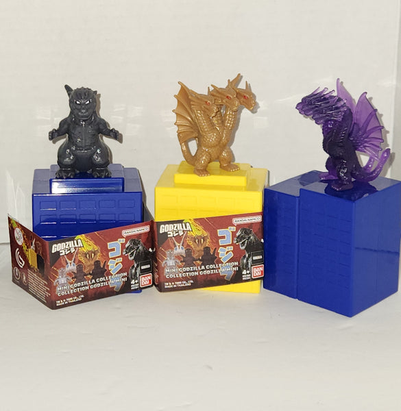 Bandai Mini Collection Blind Box Godzilla With Chase Figures