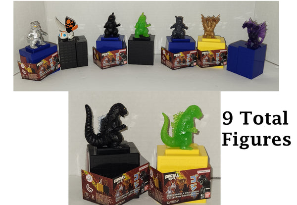 Bandai Mini Collection Blind Box Godzilla With Chase Figures