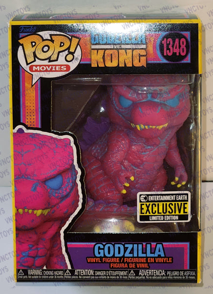 Godzilla vs. Kong Black Light Pop! EE Excl.