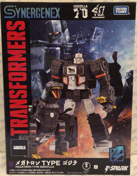 Transformers Godzilla Synergenex Leader Class Megatron Figure
