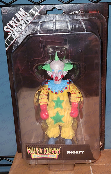 Killer Klowns Shorty Scream Greats 8 Inch Figure Box Damage