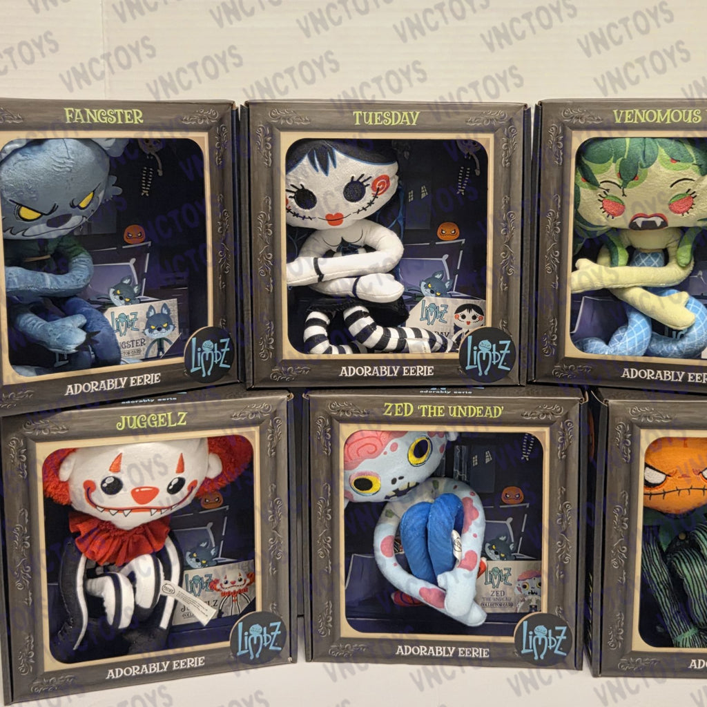 Limbz 12 Inch Poseable Plush Set Of 6