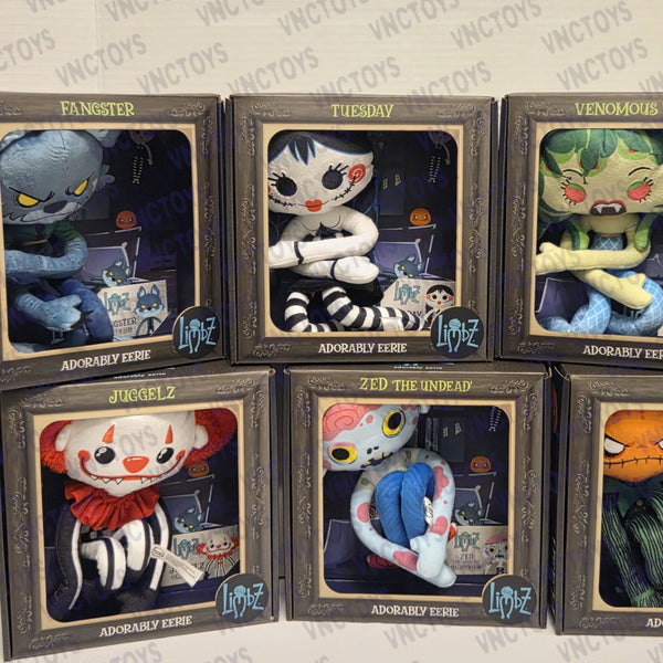 Limbz 12 Inch Poseable Plush Set Of 6