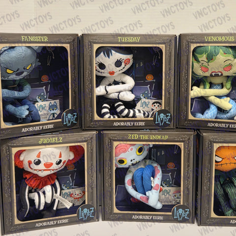 Limbz 12 Inch Poseable Plush Set Of 6