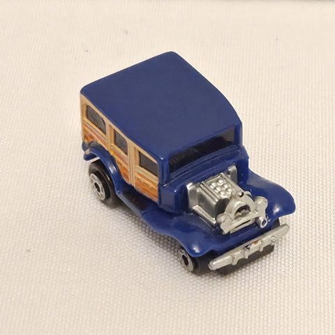 Micro Machines Vintage 1989 Blue Ford 1920 Woody Insiders