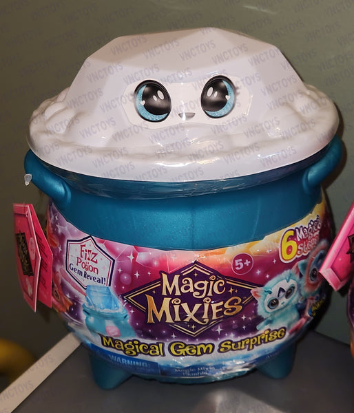 Magic Mixies Large Magic Caldron Plush Reveal Blue