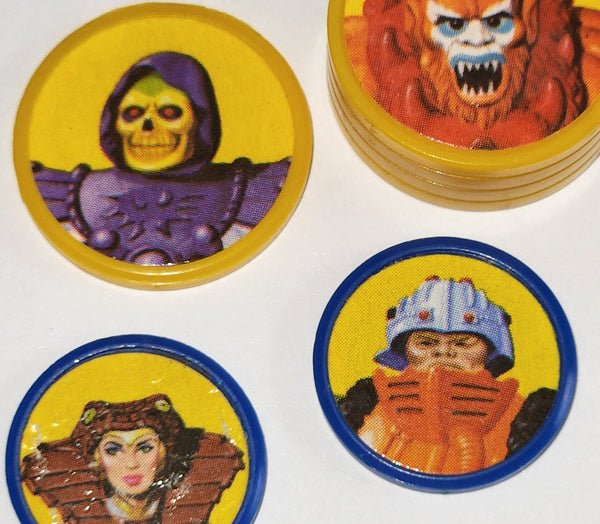 Orko Magic Trick Teela Skeletor Man At Arms Masters Of The Universe MOTU Used