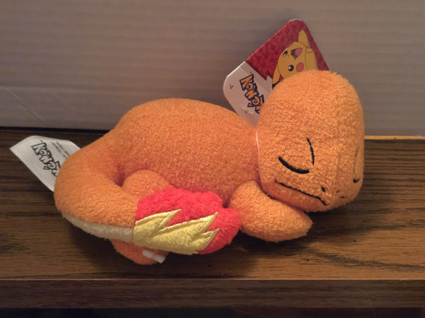 Pokemon 5 Inch Sleepy Charmander Plush