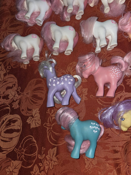 Custom Bait Play Lot of 16 My Little Pony Vintage G1