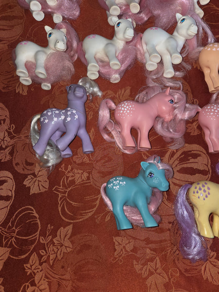 Custom Bait Play Lot of 16 My Little Pony Vintage G1