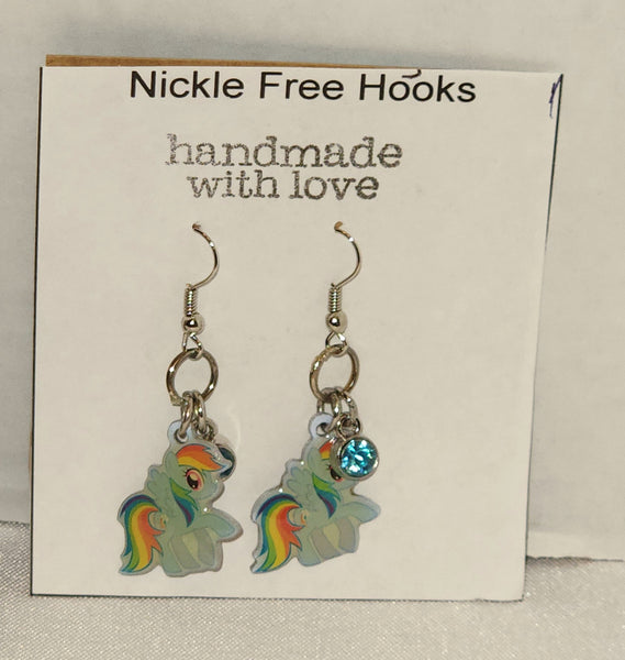 My Little Pony Friendship Is Magic Custom Earrings