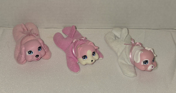 Puppy Surprise Pink White Girl Puppies Babies Used