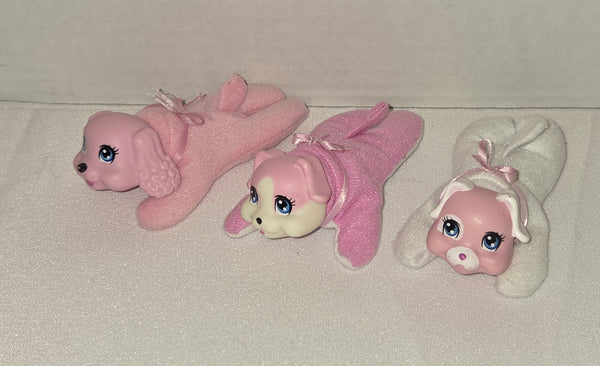 Puppy Surprise Pink White Girl Puppies Babies Used
