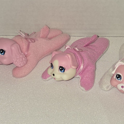 Puppy Surprise Pink White Girl Puppies Babies Used