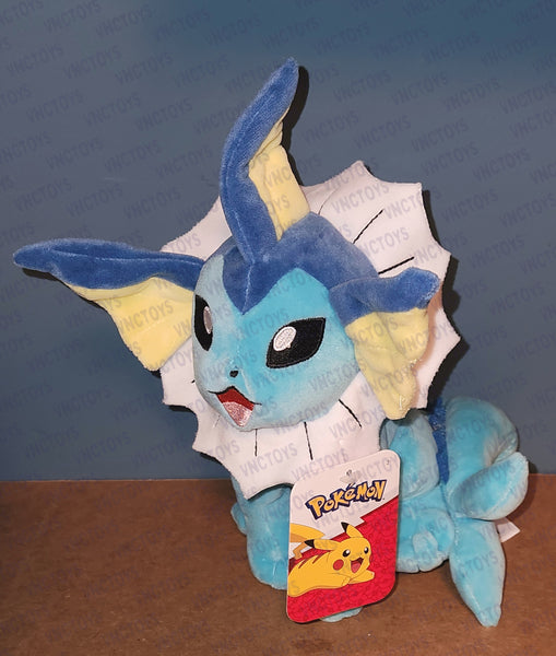 Pokemon 8 Inch Water Plush Horsea Vaporeon Sobble