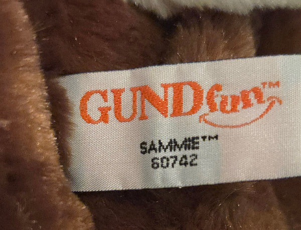 Gund Sammie Hound Dog Beagle Works #60742 Used