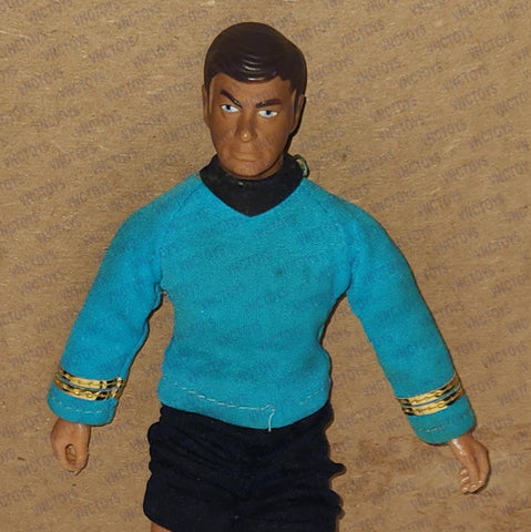 Mego Dr. McCoy Star-Trek Phaser Vintage Figure Used Damaged