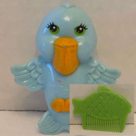 Sea Wees Pelly Pelican Green Fish Comb Tropigals Used