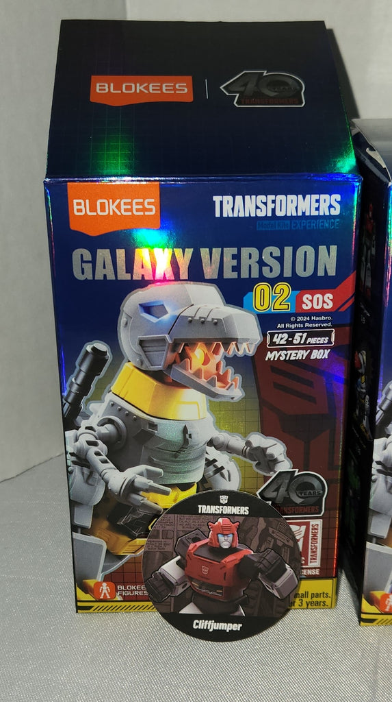 Blokees Transformers Galaxy Vol 2 – Full Set Of 9 Retail Sealed Blind Box Model Kits